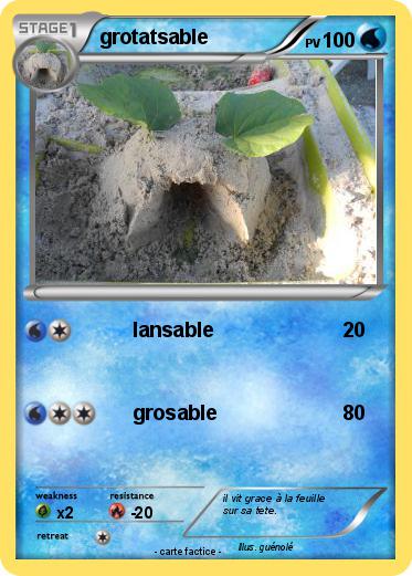 Pokemon grotatsable