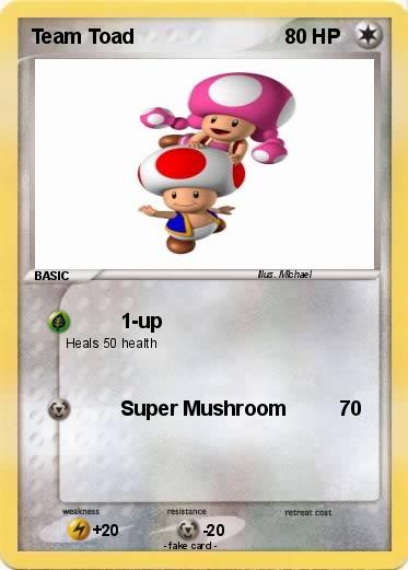 Pokemon Team Toad