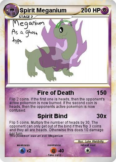 Pokemon Spirit Meganium