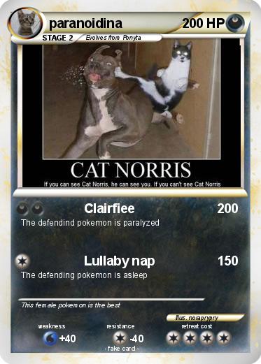 Pokemon paranoidina
