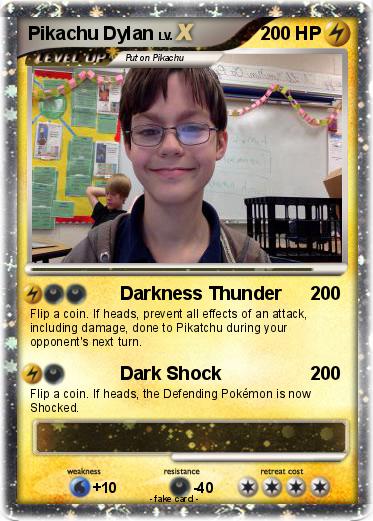 Pokemon Pikachu Dylan