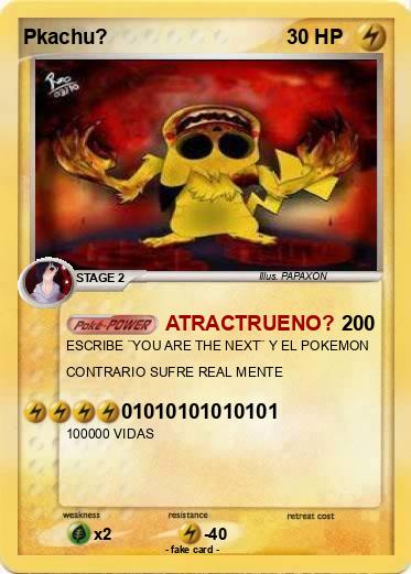 Pokemon Pkachu?