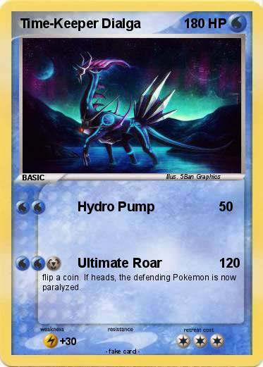 Pokemon Time-Keeper Dialga