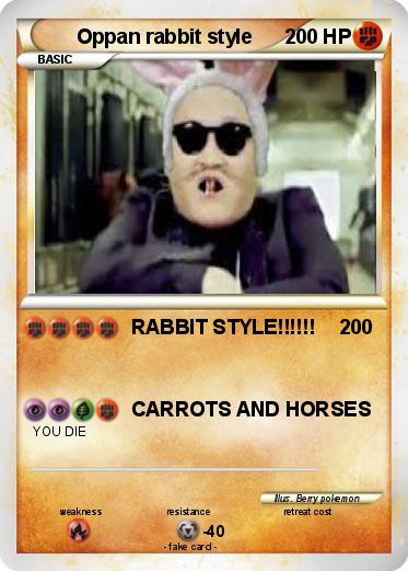 Pokemon Oppan rabbit style