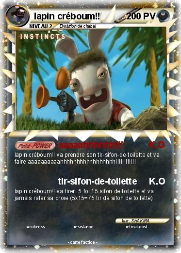 Pokemon lapin créboum!!