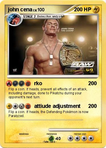 Pokemon john cena