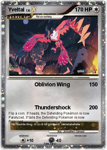 Pokemon Yveltal