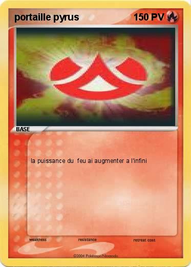 Pokemon portaille pyrus