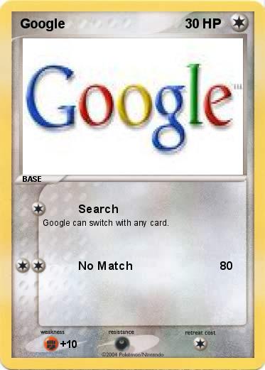 Pokemon Google