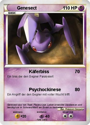 Pokemon Genesect