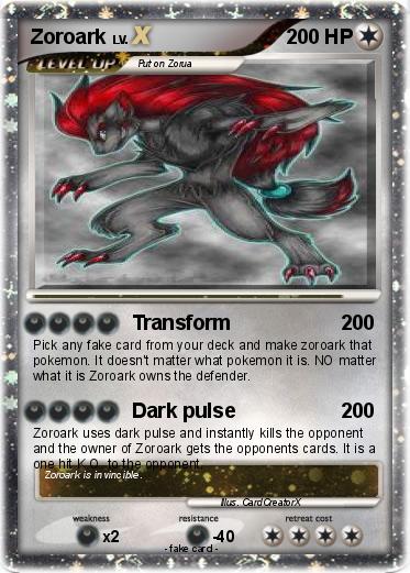 Pokemon Zoroark