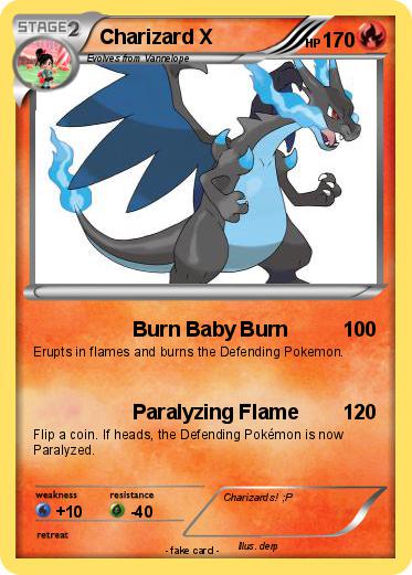 Pokemon Charizard X