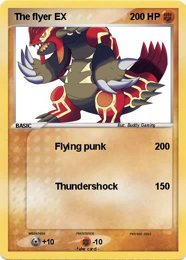 Pokemon The flyer EX