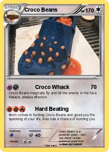 Pokemon Croco Beans