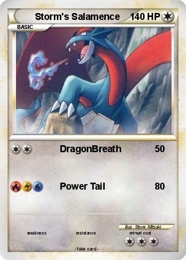 Pokemon Storm's Salamence