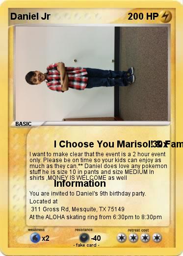 Pokemon Daniel Jr
