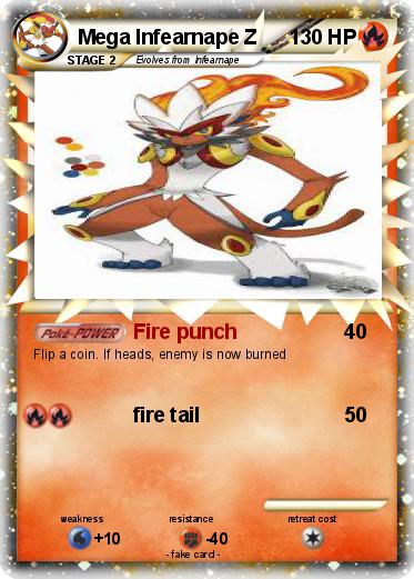 Pokemon Mega Infearnape Z