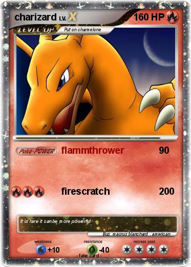 Pokemon charizard