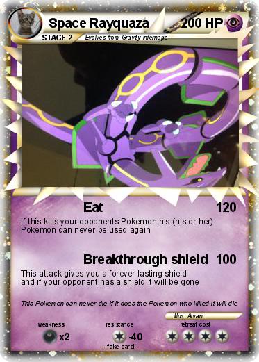 Pokemon Space Rayquaza
