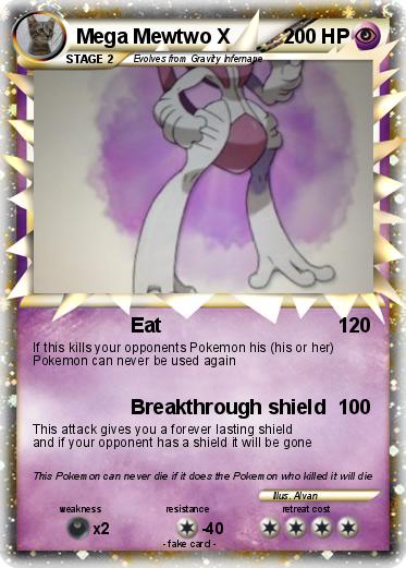 Pokemon Mega Mewtwo X
