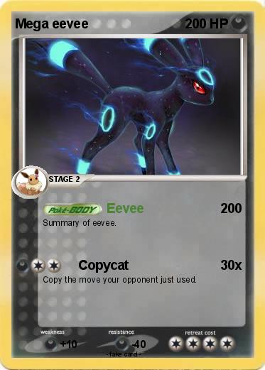 Pokemon Mega eevee