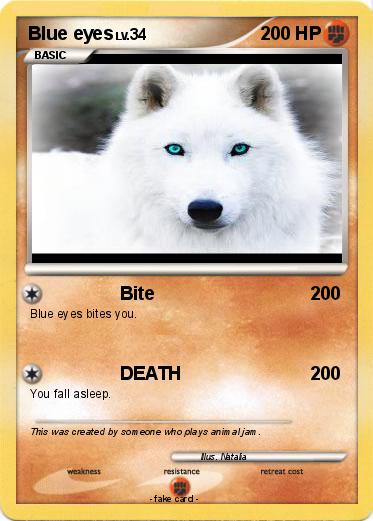 Pokemon Blue eyes