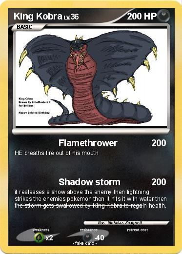 Pokemon King Kobra