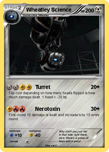 Pokemon Wheatley Science