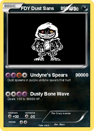 Pokemon FDY Dust Sans     898989