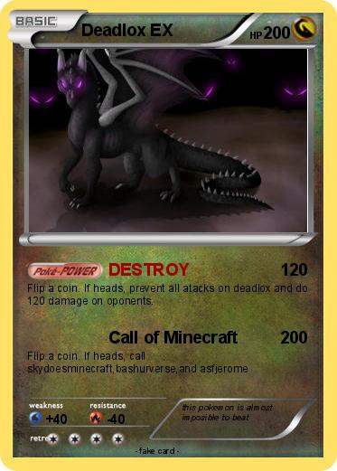 Pokemon Deadlox EX