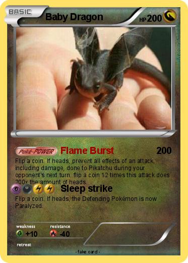 Pokemon Baby Dragon