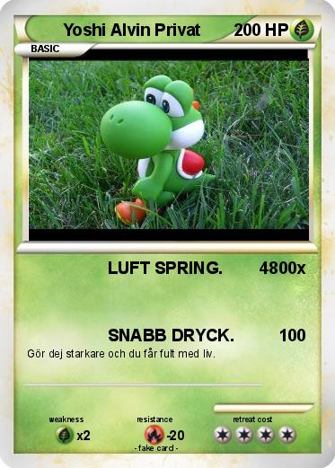 Pokemon Yoshi Alvin Privat