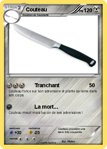 Pokemon Couteau