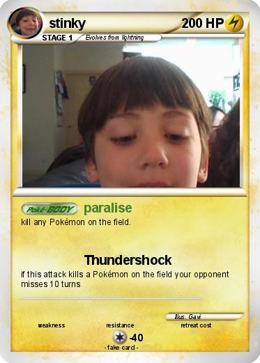 Pokemon stinky