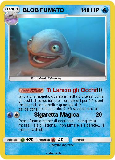 Pokemon BLOB FUMATO