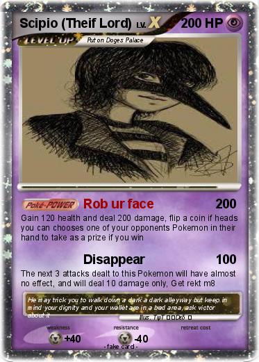 Pokemon Scipio (Theif Lord)