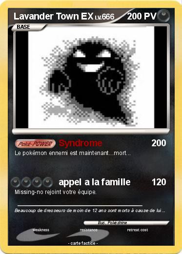 Pokemon Lavander Town EX