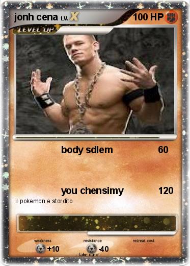 Pokemon jonh cena