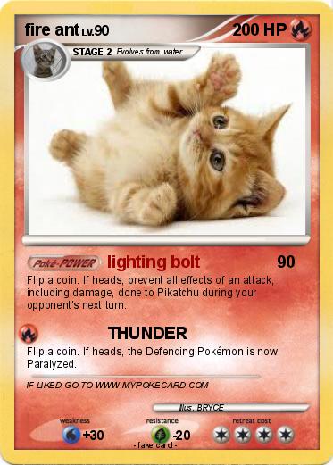 Pokemon fire ant