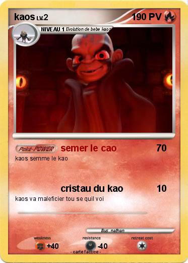 Pokemon kaos