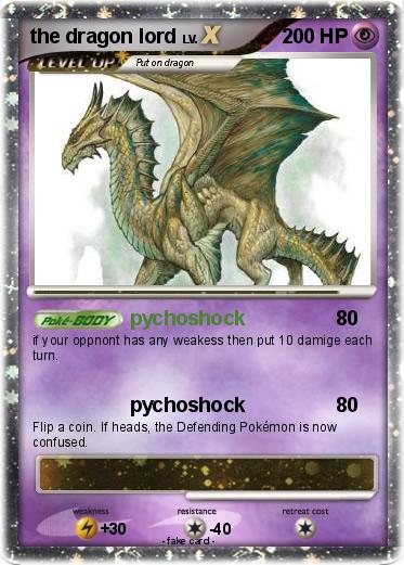 Pokemon the dragon lord