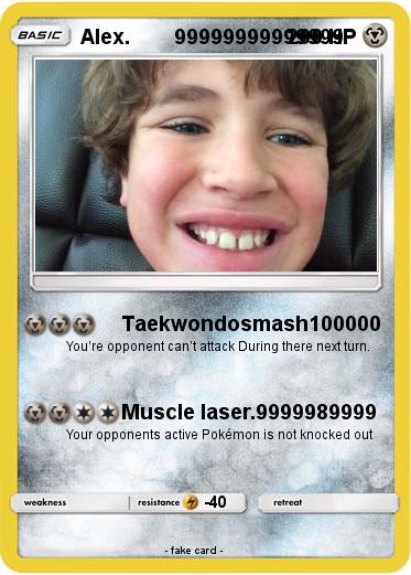 Pokemon Alex.        99999999999999