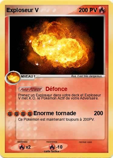 Pokemon Exploseur V