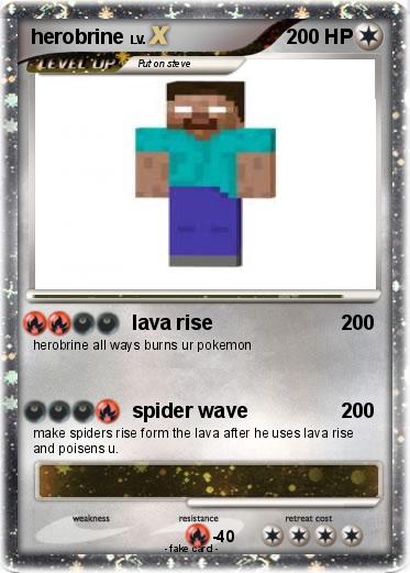 Pokemon herobrine