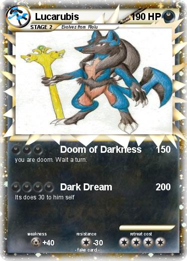 Pokemon Lucarubis