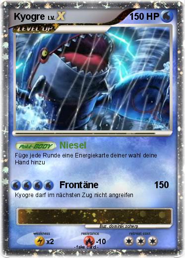 Pokemon Kyogre
