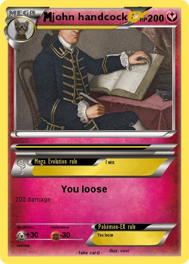 Pokemon john handcock