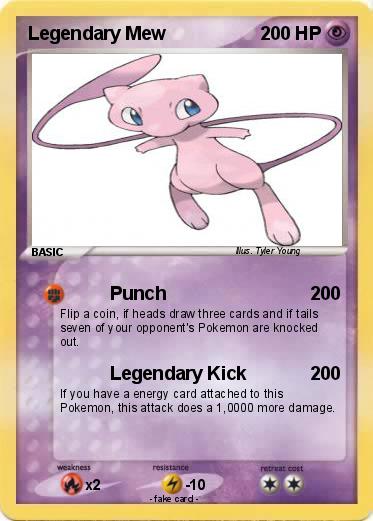 Pokemon Legendary Mew