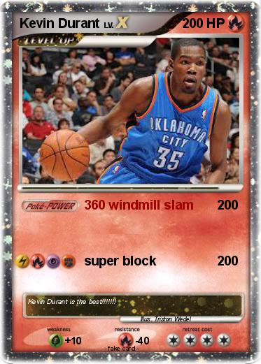 Pokemon Kevin Durant