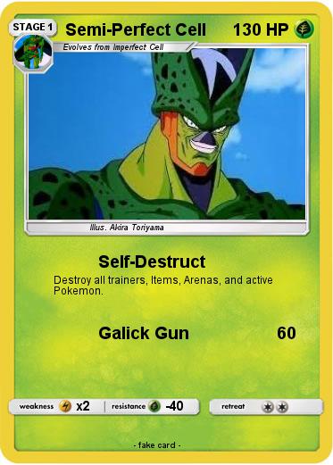 Pokemon Semi-Perfect Cell